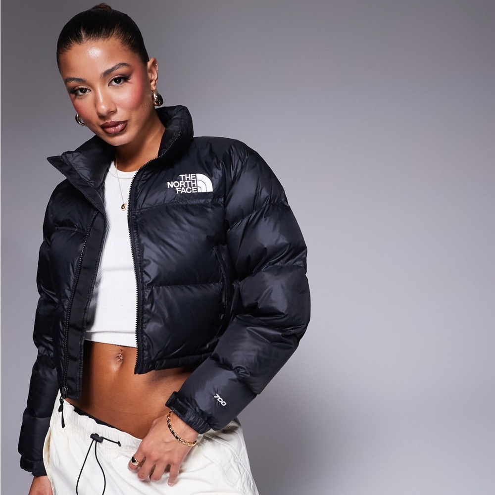 The North Face Nuptse cropped jacket